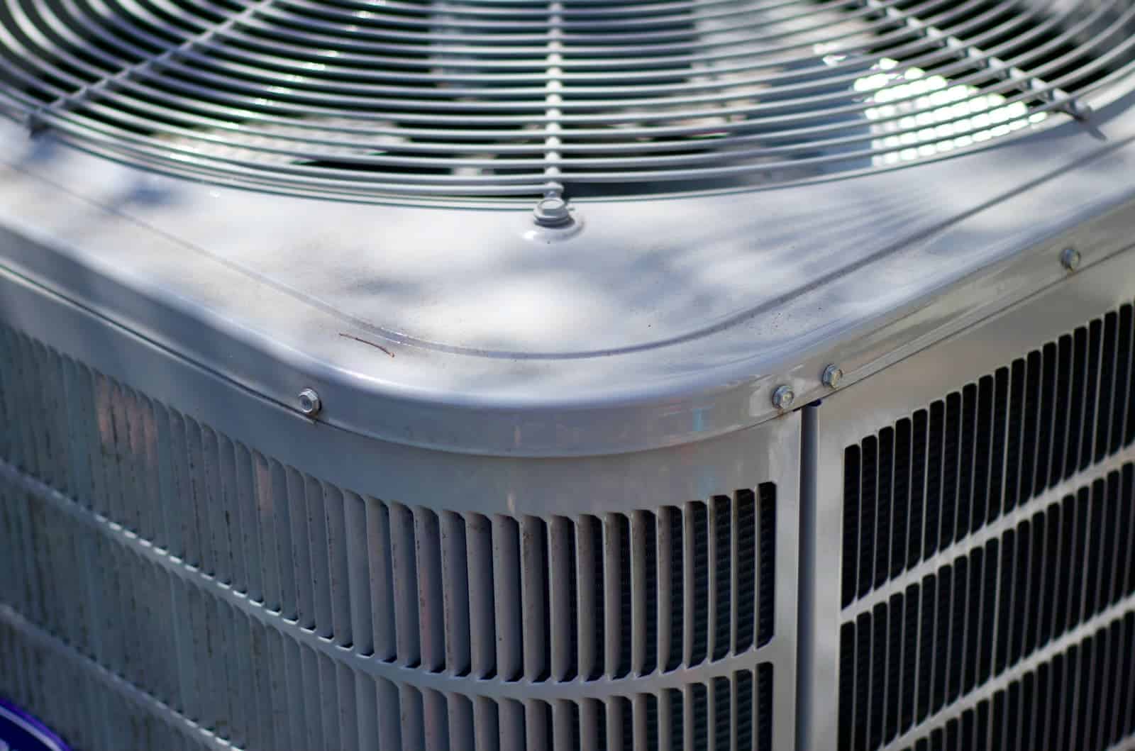 Outdoor condenser unit of a central air conditioning system